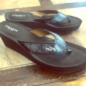 Coach sandals